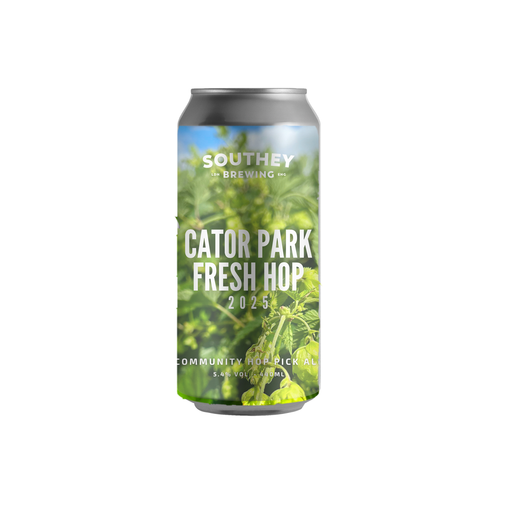 Can of Gator Park Fresh Hop beer