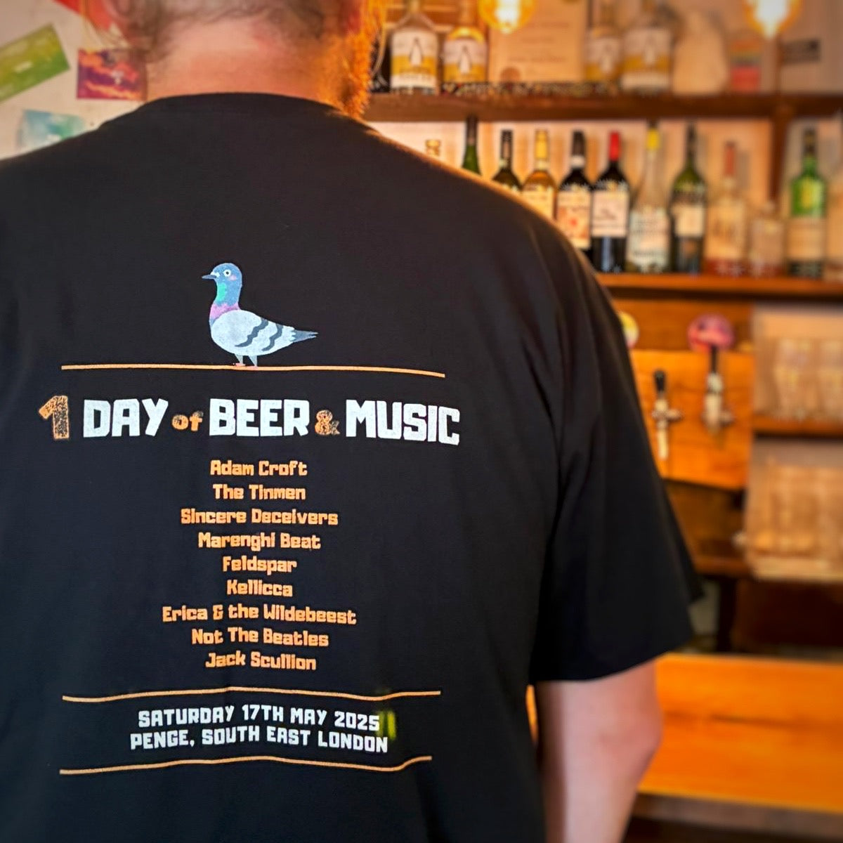 2025 Hopstock T-Shirt with Artist Line Up