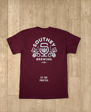 Load image into Gallery viewer, Southey T-Shirt in Burgundy