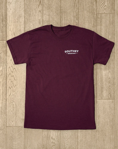 Southey T-Shirt in Burgundy